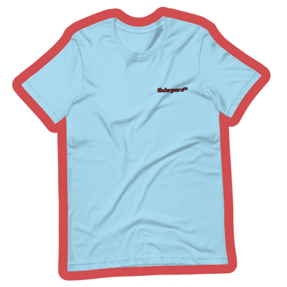 Broadered SYA tee-shirt Sky blue