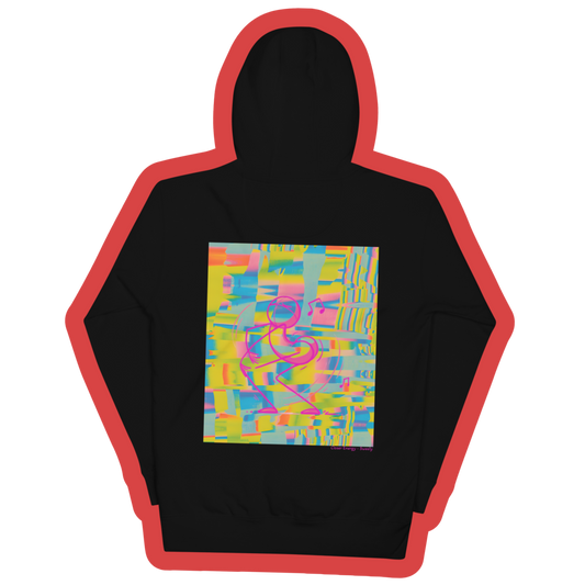 Black Hoodie with Sweely's "Closer Energy" EP on the back